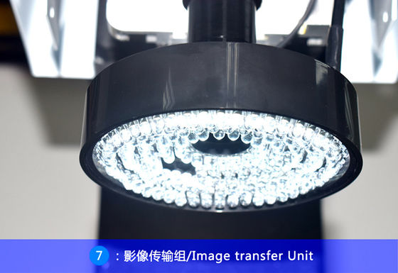 sistema visual electrónico de la máquina de medición 220V para los conectores móviles de las piezas