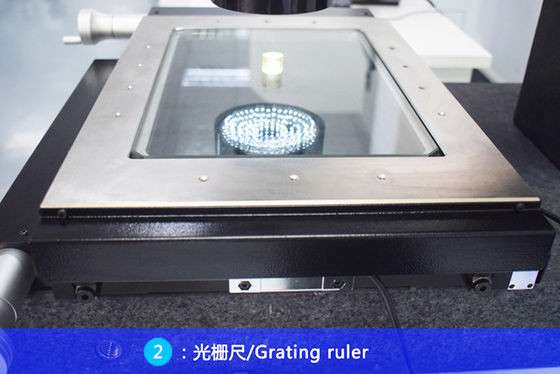 2.a alta precisión 3um del laboratorio del CNC Vision de medición del manual óptico del sistema