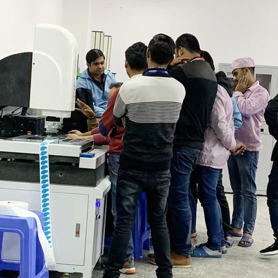 Tipo automático CMM, instrumento del pórtico de medida 3D con la punta de prueba del tacto