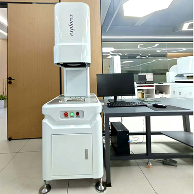 Instrumento de medición de un solo clic, la operación es simple, compacto y conveniente. Máquina de medición de video Puede determinar automáticamente si el producto está bien o no.