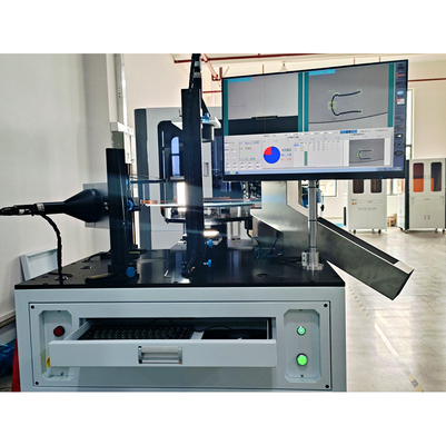 Máquina de inspección visual para piezas de hardware, determina automáticamente la clasificación OK/NG, con velocidad de detección rápida 220V, personalización no estándar